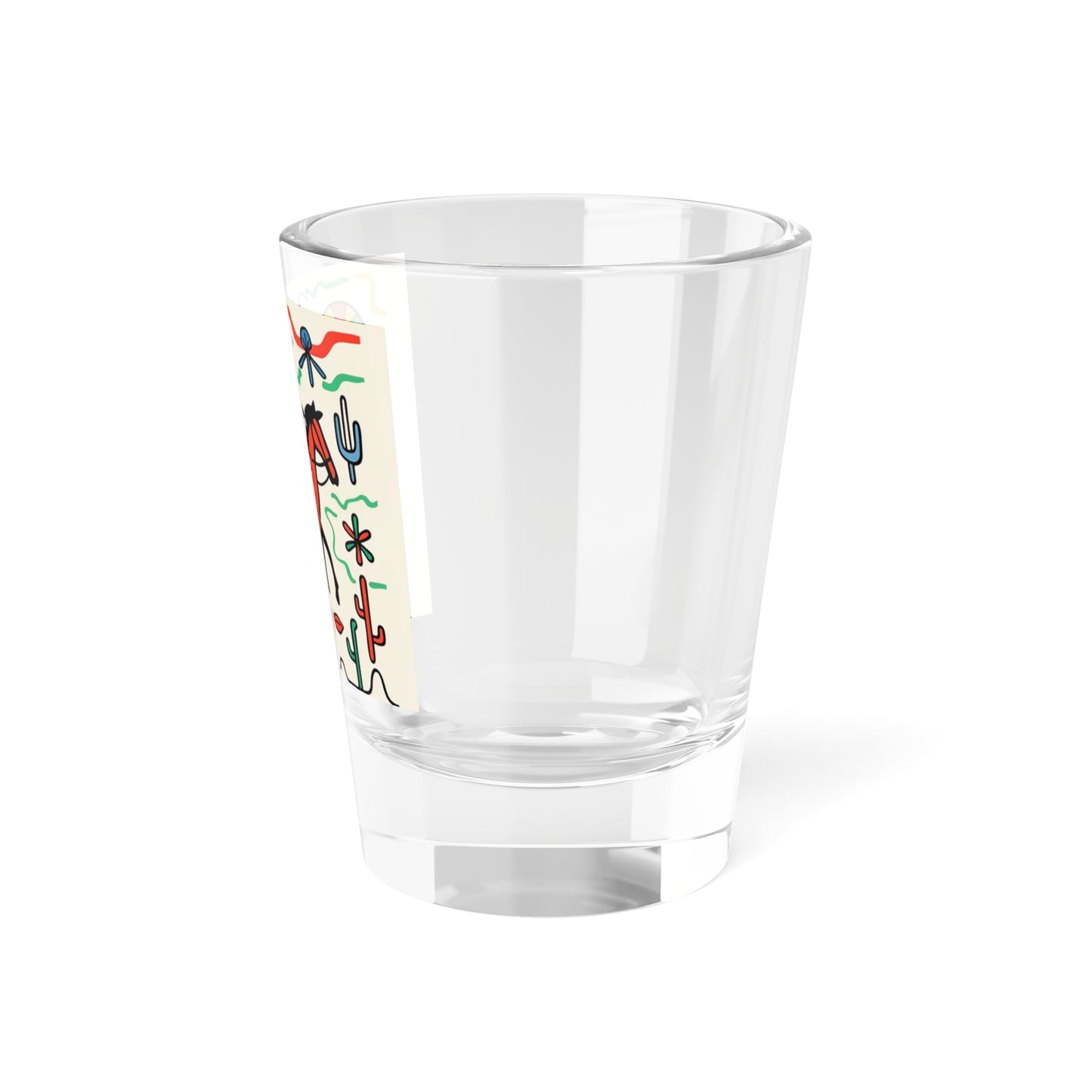 Rodeo Cowgirl Western Shot Glass, Wild Spirit Shot Glass: Outlaw Chic, 1.5oz