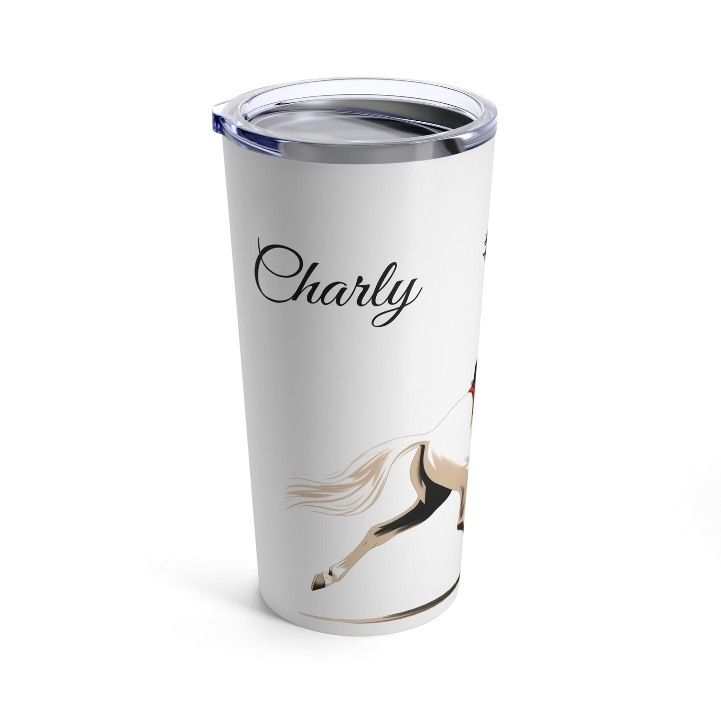 Personalized Rodeo Themed Prize Pony Tumbler 20oz