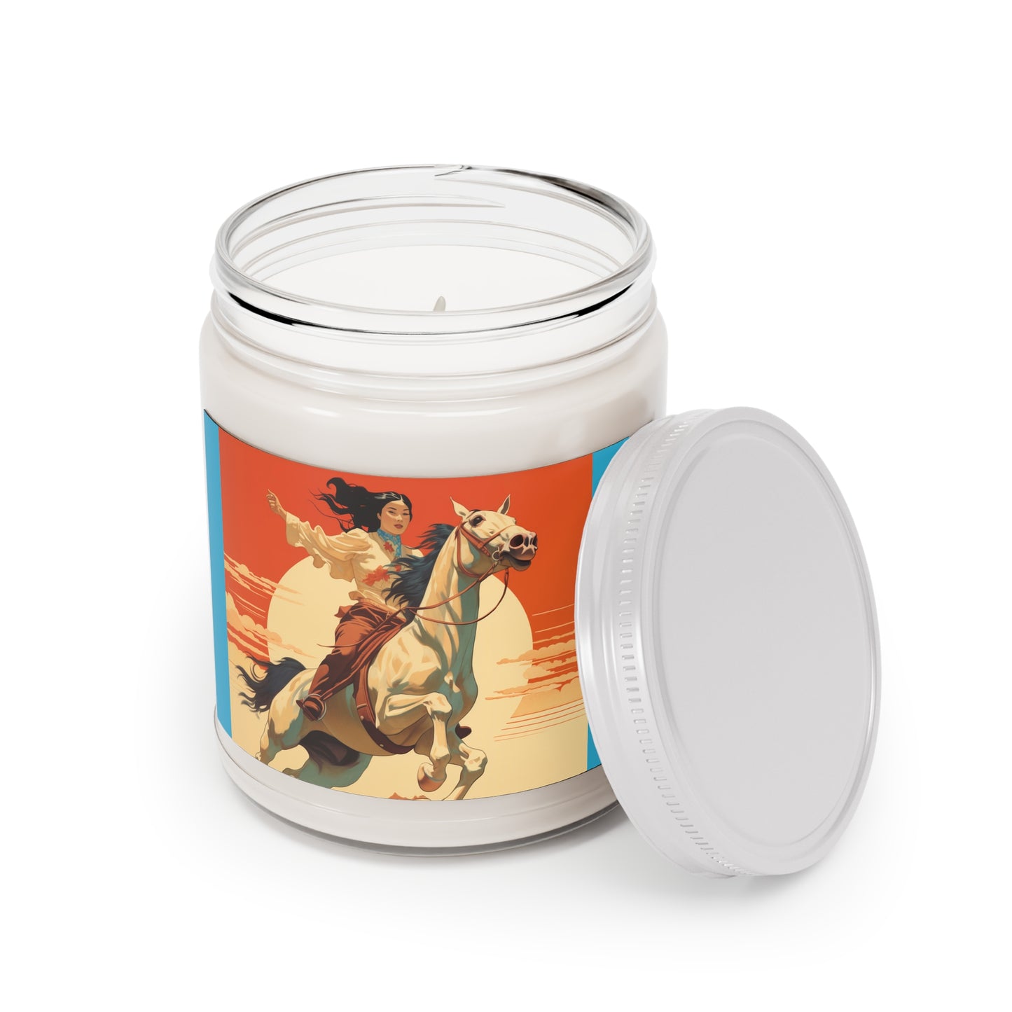 Saddle Serenity Rodeo Themed Scented Candles, 9oz