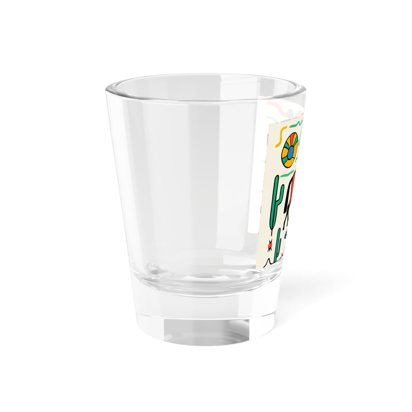 Rodeo Cowgirl Western Shot Glass, Wild Spirit Shot Glass: Outlaw Chic, 1.5oz