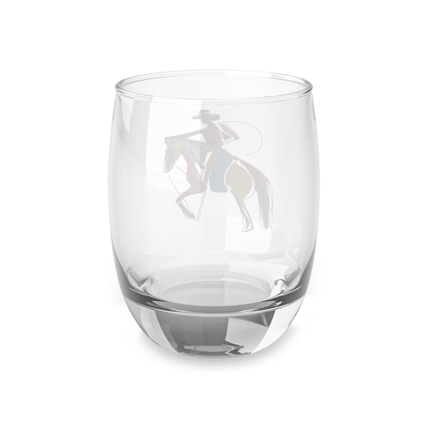 Cowgirl Whiskey Glass | Outlaw Elegance Whiskey Rebel Glass by Prize Pony Outfitters