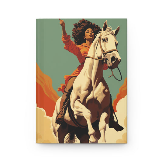 Trailblazing Hardcover Journal Matte - a  Rodeo Inspired Dream Journal