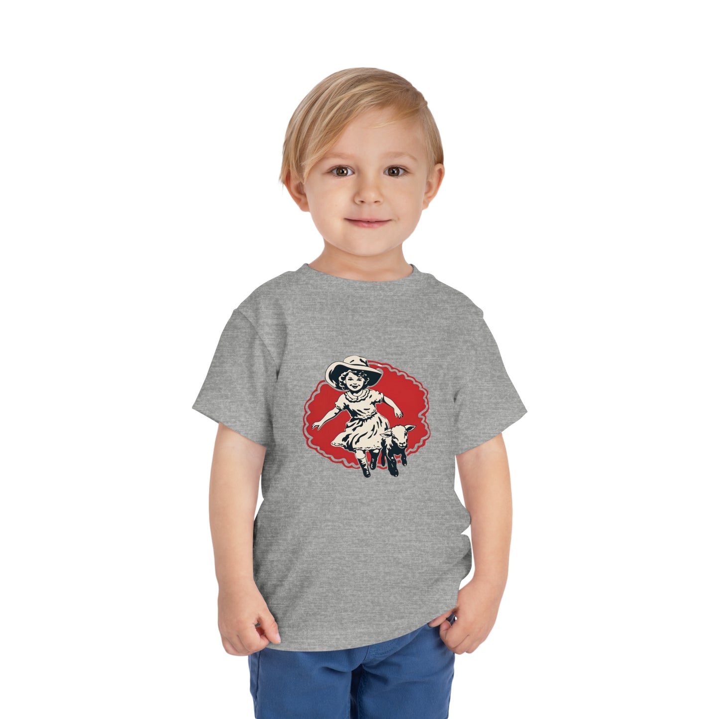 Mutton Bustin' Rodeo Toddler Tee, Vintage Western T-shirt for Kids, Toddler Girls Mutton Bustin' Shirt, Western Shirt