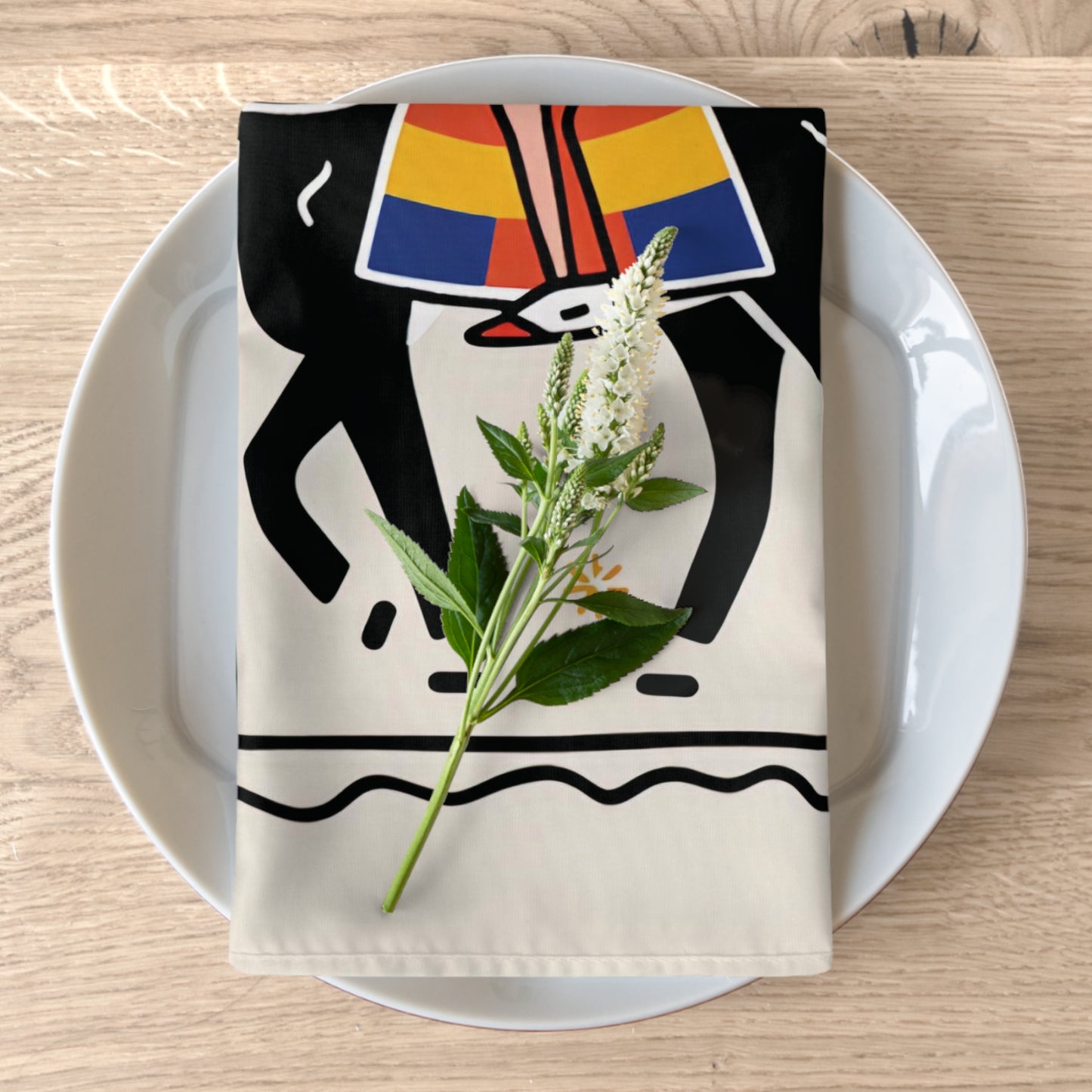 Vintage Boho Rodeo Queen Napkins Set