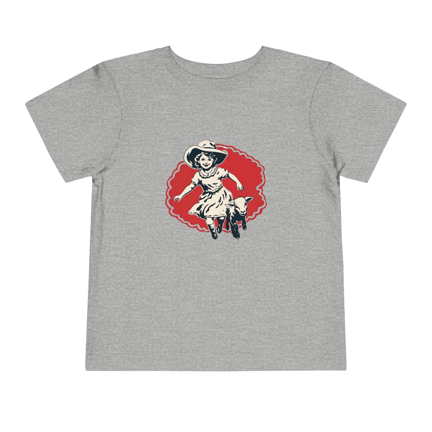 Mutton Bustin' Rodeo Toddler Tee, Vintage Western T-shirt for Kids, Toddler Girls Mutton Bustin' Shirt, Western Shirt