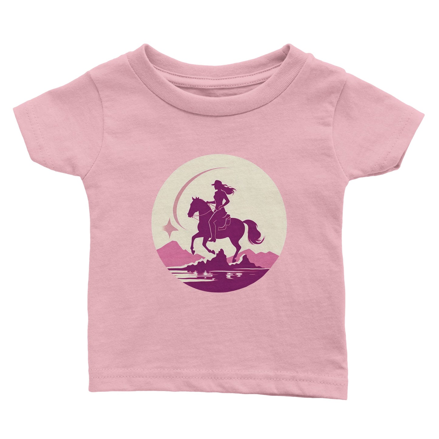 Rodeo Baby T-shirt AeroDare Equestrian Baby Tee