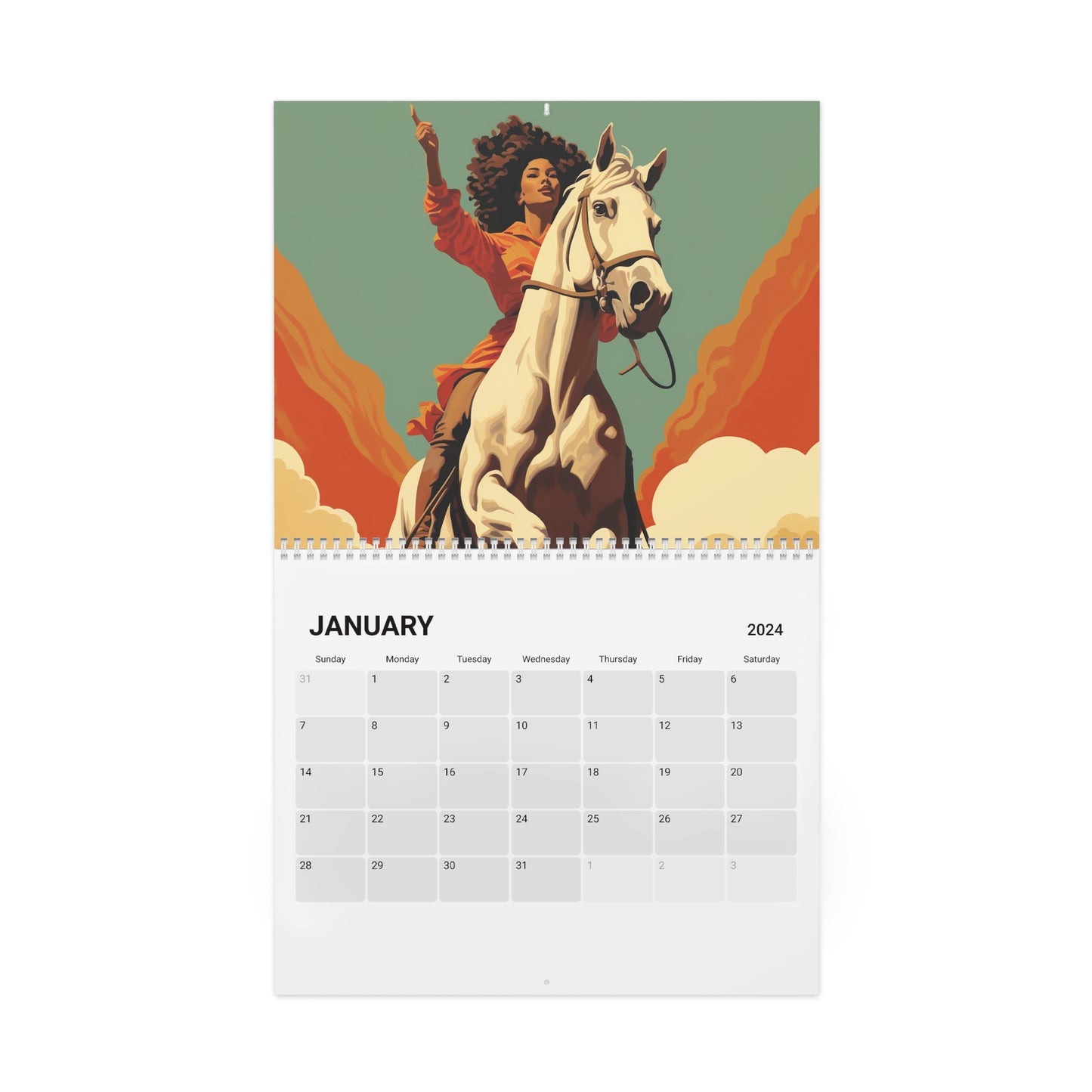 Rodeo Reverie: Timeless Trails 2024 Calendar by Prize Pony Outfitters