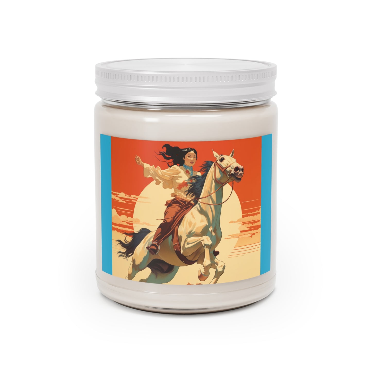 Saddle Serenity Rodeo Themed Scented Candles, 9oz