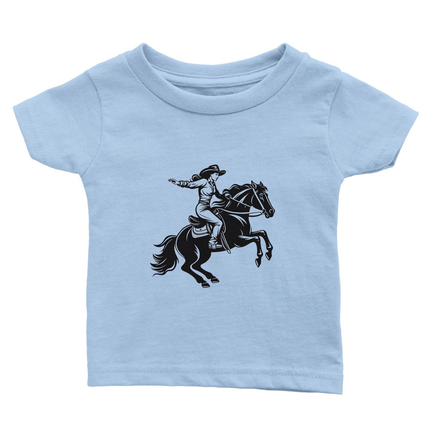 Let's Rodeo Baby Crewneck T-shirt