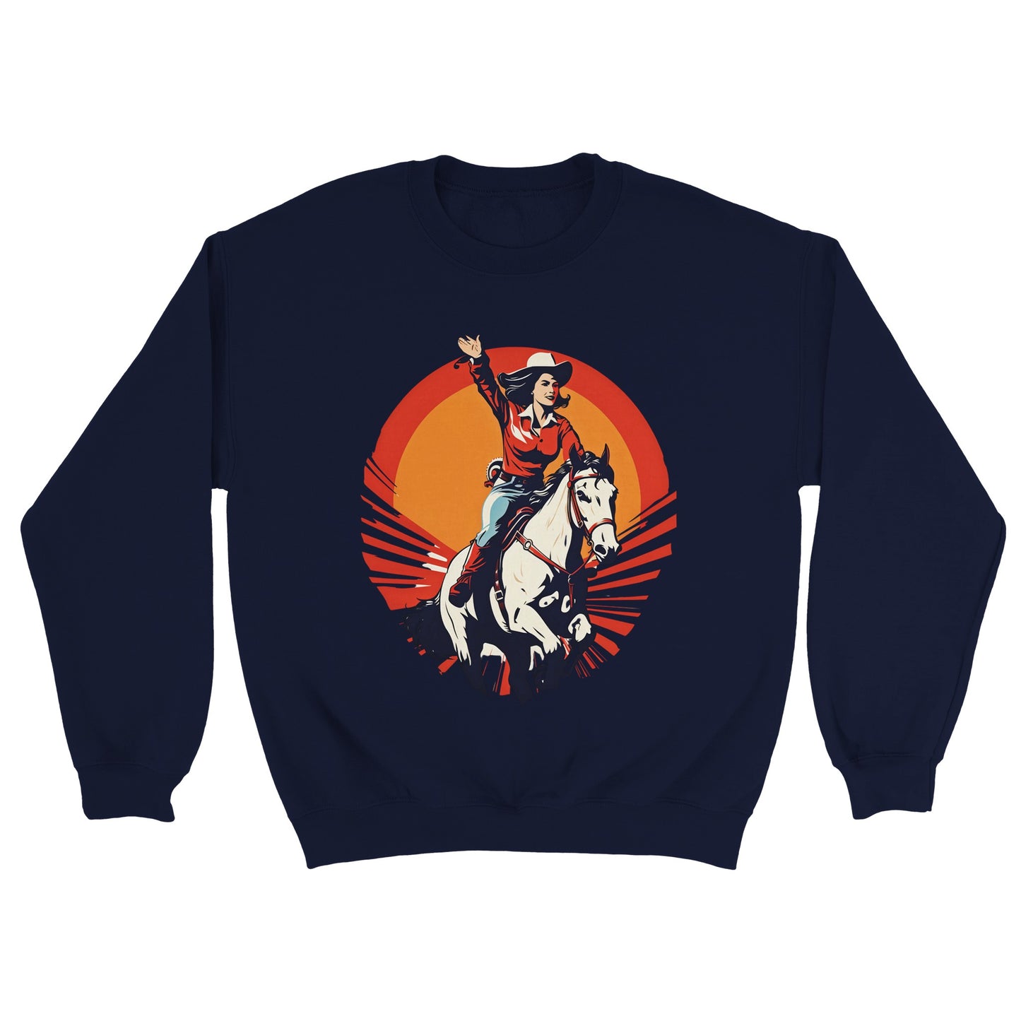 Daring Delores Trick Rider Sweatshirt