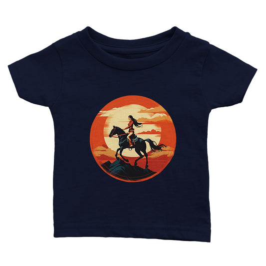 Sundowner Rider Baby Crewneck T-shirt