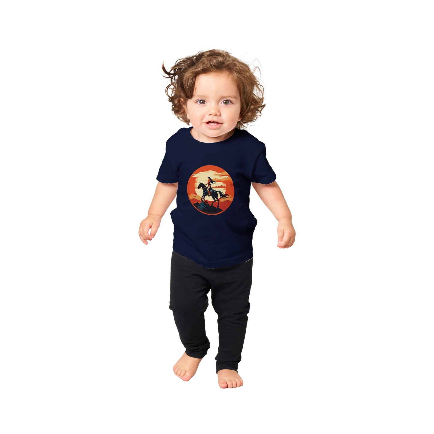 Sundowner Rider Baby Crewneck T-shirt