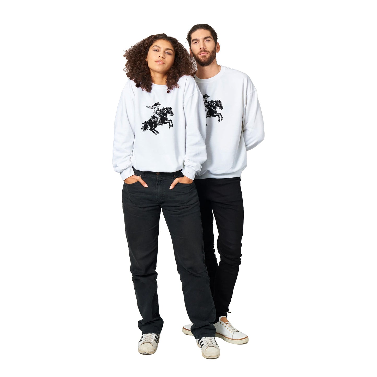 Let's Rodeo Unisex Crewneck Sweatshirt