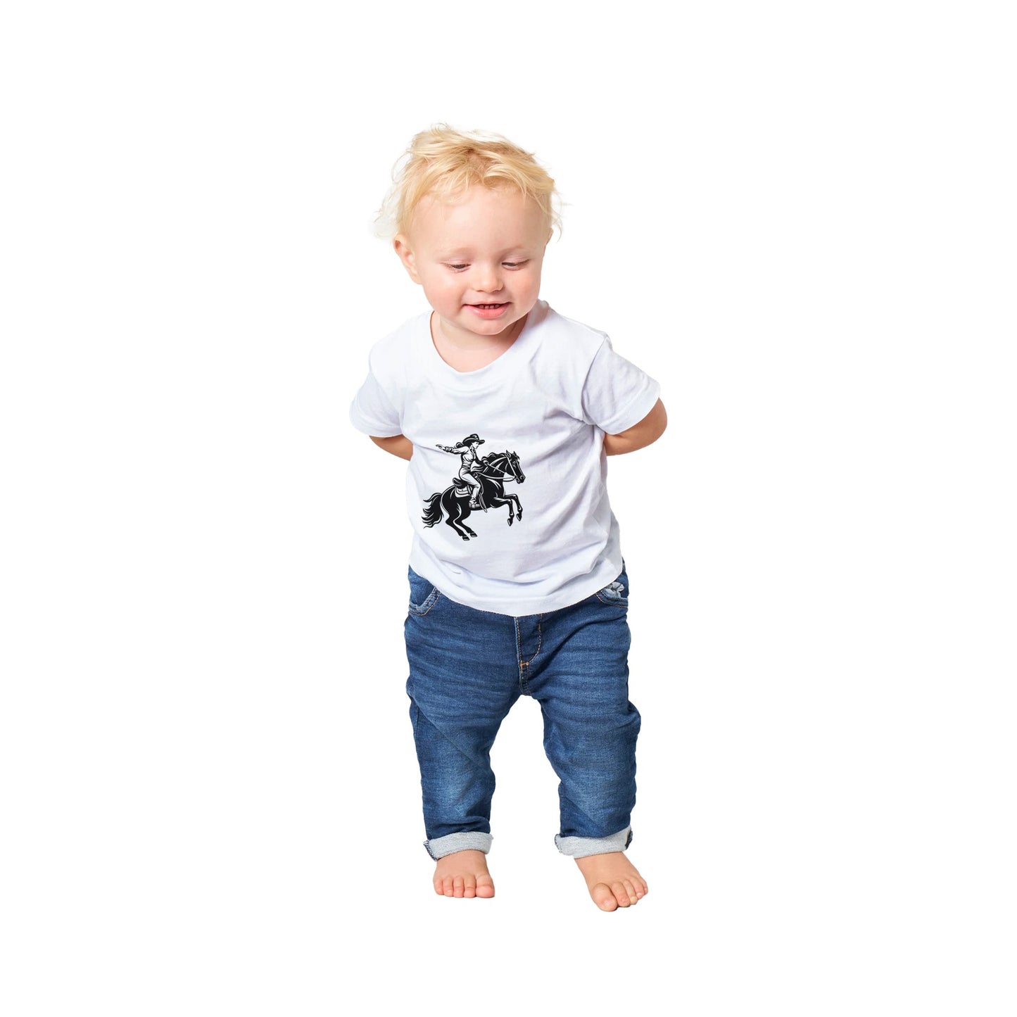 Let's Rodeo Baby Crewneck T-shirt