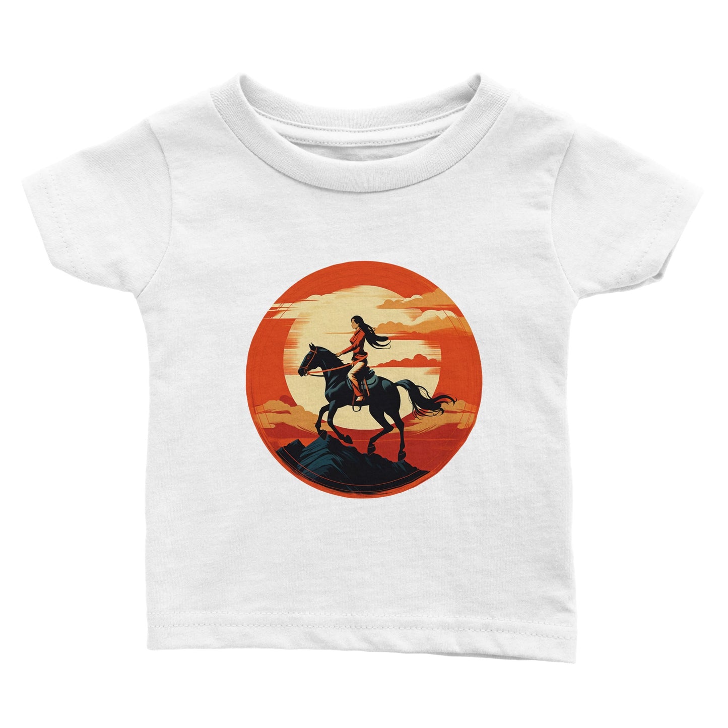 Sundowner Rider Baby Crewneck T-shirt