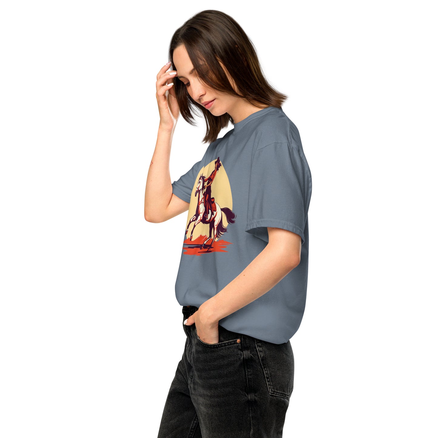 Rodeo Unisex Tee Bertha Wild West