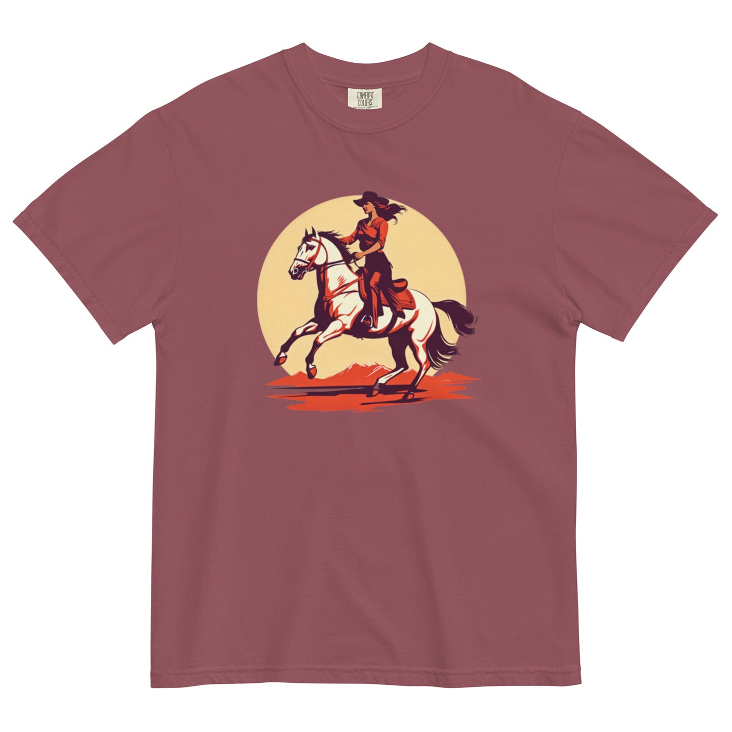 Rodeo Unisex Tee Bertha Wild West