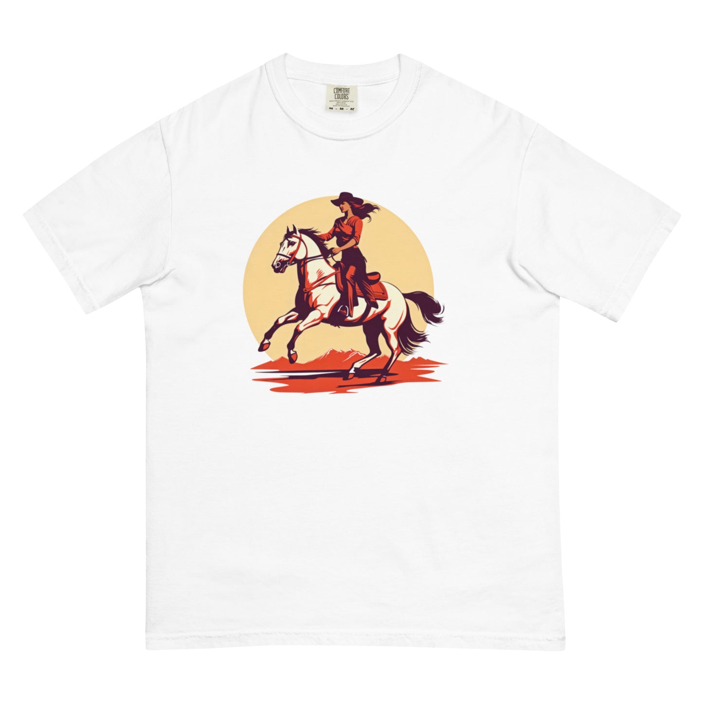 Rodeo Unisex Tee Bertha Wild West